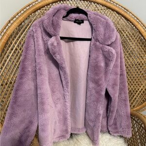 Melissa Paige Lavender Teddy Jacket